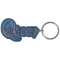 Queen kľúčenka, Logo Blue (Die-Cast Relief)