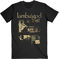Lamb Of God tričko, Album Collage Black, pánske