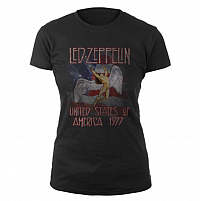 Led Zeppelin tričko, Stars N Stripes, dámske