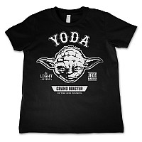 Star Wars tričko, Grand Master Yoda Black, detské