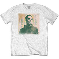 Oasis tričko, Liam Gallagher Monochrome White, pánske