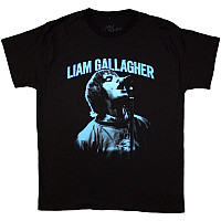 Oasis tričko, Liam Gallagher Maine Road Live Black, pánske