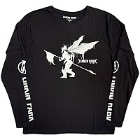 Linkin Park tričko dlhý rukáv, Street Soldier Black, pánske