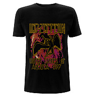 Led Zeppelin tričko, Black Flames Black, pánske