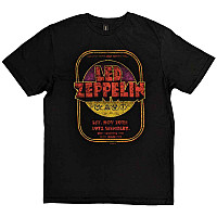 Led Zeppelin tričko, 1971 Wembley Black, pánske