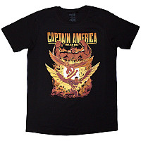 Captain America tričko, Brave New World Explosion Black, pánske
