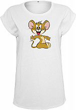 Tom & Jerry tričko, Mouse Girly White, dámske