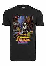 Star Wars tričko, Yoda Poster Black, pánske