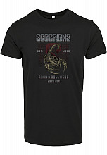 Scorpions tričko, Start Forever BP Black, pánske