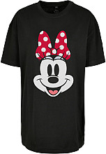 Mickey Mouse tričko, Minnie Smiles Ladies Black, dámske
