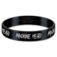 Machine Head silikonový náramok, Logo