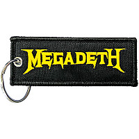 Megadeth kľúčenka, Double Sided Patch Logo