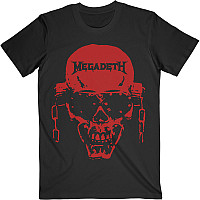 Megadeth tričko, Vic Hi Contrast Red Black, pánske