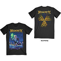 Megadeth tričko, Rust In Peace 30th Anniversary (Back Print) Black, pánske