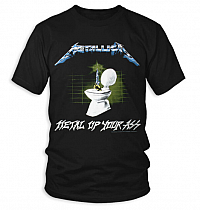 Metallica tričko, Metal Up Your Ass Black, pánske