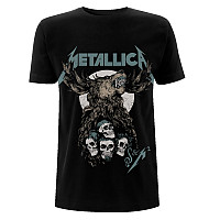 Metallica tričko, S&M2 Skulls Black, pánske