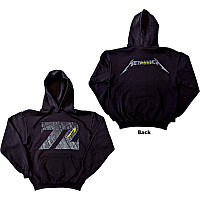 Metallica mikina, 72 Seasons Charred Logo BP Black, pánska