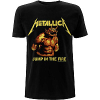 Metallica tričko, Jump In The Fire Vintage Black, pánske