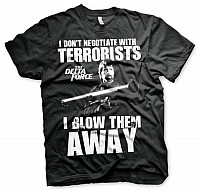 Chuck Norris tričko, I Blow Terrorists Away, pánske
