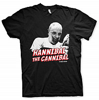 Silence Of The Lambs tričko, Hannibal The Cannibal Black, pánske