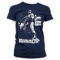 Robocop tričko, Robocop Poster Navy Girly, dámske