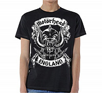 Motorhead tričko, Crossed Sword England Crest, pánske