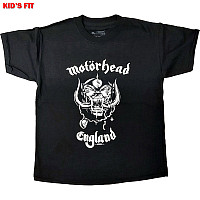 Motorhead tričko, England Black, detské