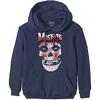 Misfits mikina, Blood Drip Skull Navy, pánska