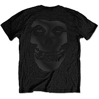 Misfits tričko, Tonal Fiend Skull Black Back Print only, pánske