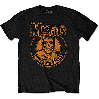 Misfits tričko, Want Your Skull Black, pánske
