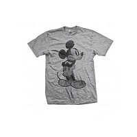Mickey Mouse tričko, Mickey Mouse Sketch Grey, pánske