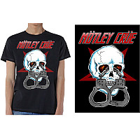 Motley Crue tričko, Skull Cuffs 2, pánske