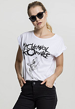 My Chemical Romance tričko, The Black Parade Cover White, dámske