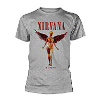 Nirvana tričko, In Utero Sport Grey, pánske