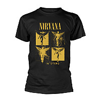 Nirvana tričko, In Utero Grid Black, pánske