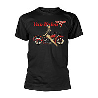 Van Halen tričko, Pin Up Motorcycle Black, pánske