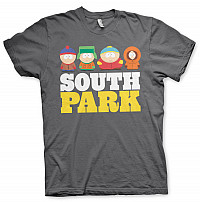South Park tričko, South Park Dark Grey, pánske