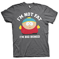 South Park tričko, I'm Not Fat - I'm Big Boned Dark Grey, pánske