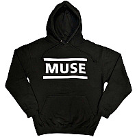 Muse mikina, White Logo Black, pánska