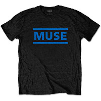 Muse tričko, Dark Blue Logo Black, pánske
