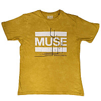 Muse tričko, Origin of Symmetry Dip Dye Yellow, pánske