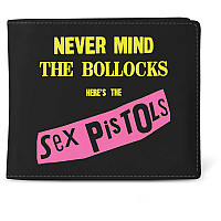 Sex Pistols peňaženka PU 11 x 10 x 1 cm, Never Mind The Bollocks Black