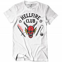 Stranger Things tričko, Hellfire Club White, pánske