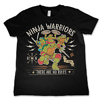 Želvy Ninja tričko, No Rules, detské