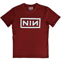 Nine Inch Nails tričko, Classic Logo Red, pánske