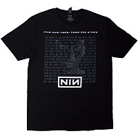 Nine Inch Nails tričko, Head Like A Hole V.2 Black, pánske