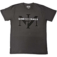 Nine Inch Nails tričko, Icon & Logo Charcoal Grey, pánske