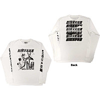Nirvana tričko dlhý rukáv, Incesticide BP White, pánske