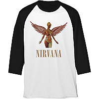 Nirvana tričko dlhý 3/4 rukáv, Triangle In Utero, pánske