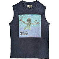 Nirvana tielko, Nevermind Album Navy Blue, pánske